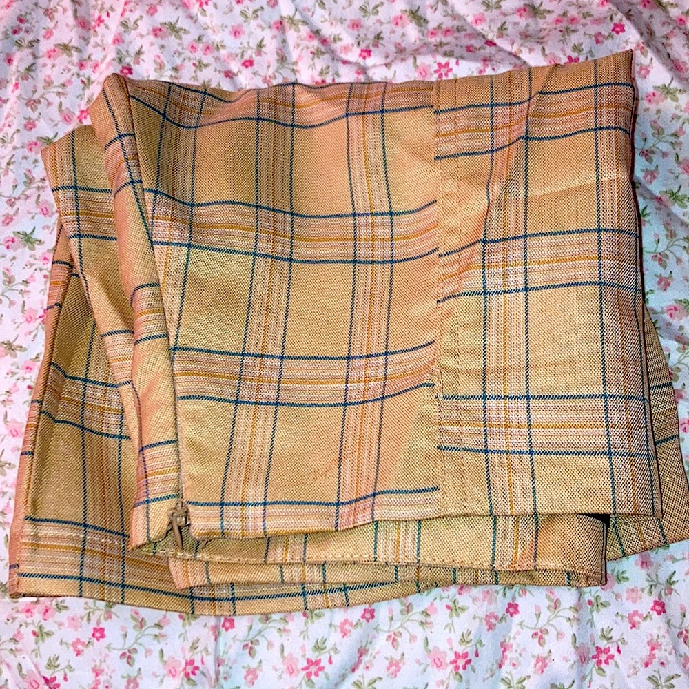 XS Forever 21 Skirt Plaid